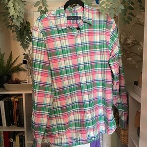Ralph Lauren Mens button down long sleeve size L